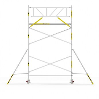 Panthera Panthera Basic met voorloopleuning rolsteiger carbon vloer 75x305x6,2m werkhoogte