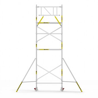 Panthera Panthera Basic met voorloopleuning rolsteiger carbon vloer 75x185x7,2m werkhoogte