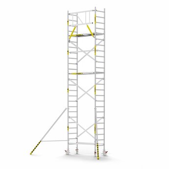 Panthera Panthera Basic met voorloopleuning rolsteiger carbon vloer 75x185x8,2m werkhoogte