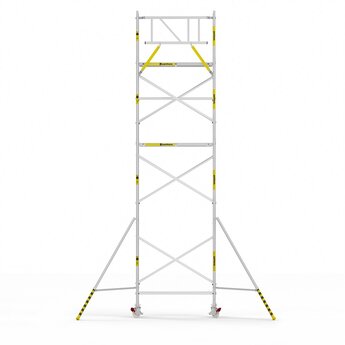 Panthera Panthera Basic met voorloopleuning rolsteiger carbon vloer 75x185x8,2m werkhoogte