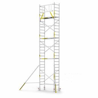 Panthera Panthera Basic met voorloopleuning rolsteiger carbon vloer 75x185x9,2m werkhoogte