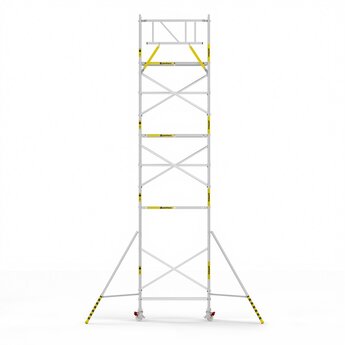 Panthera Panthera Basic met voorloopleuning rolsteiger carbon vloer 75x185x9,2m werkhoogte