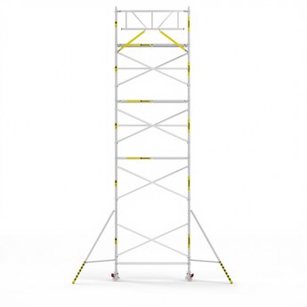 Panthera Panthera Basic met voorloopleuning rolsteiger carbon vloer 75x245x10,2m werkhoogte
