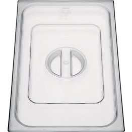 GN-Deckel ohne Löffelausschnitt Polycarbonat für 1/2