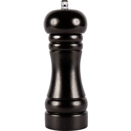 Salzmühle 16,5cm, schwarz - NEU