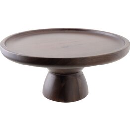 Torten-/Buffetplatte mit Fuß 24,5x11cm