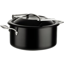 Chafing Dish rund, schwarz
