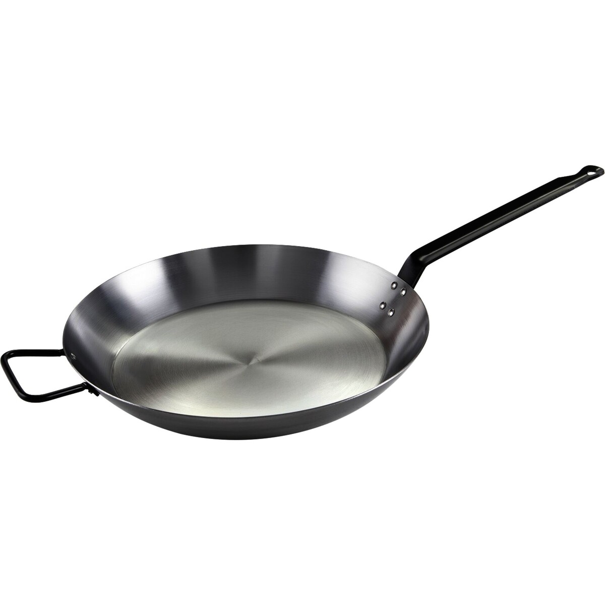 Eisenpfanne, schwer, flach Ø 36cm