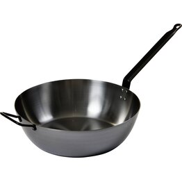 Eisenpfanne, schwer, hoch Ø 36cm - NEU