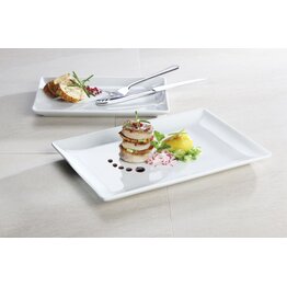 Teller rechteckig "Scoup" 35,5 x 23,5 cm