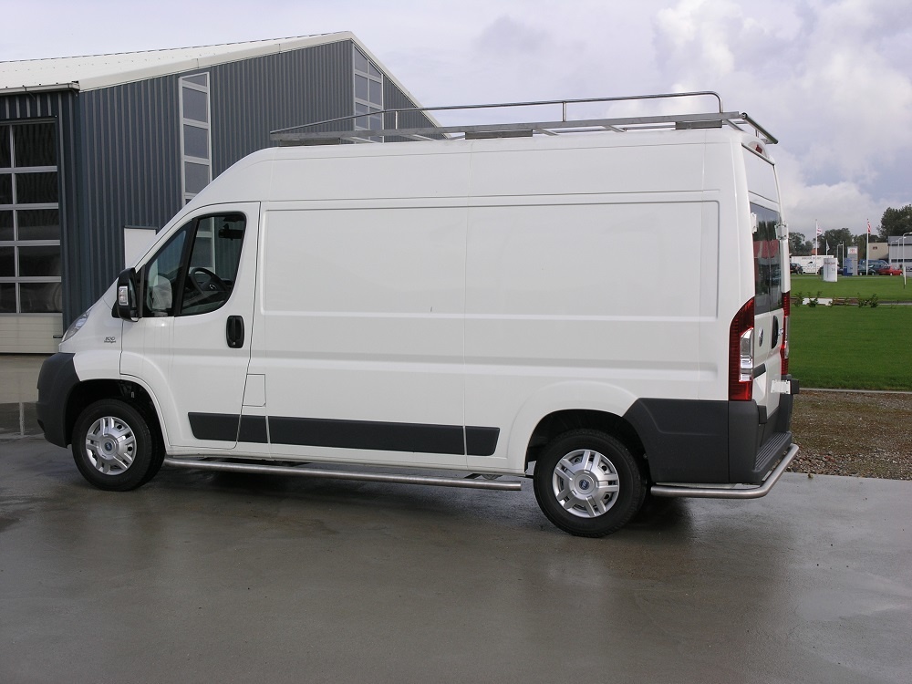 Sidebars RVS Citroen Jumper vanaf 2006