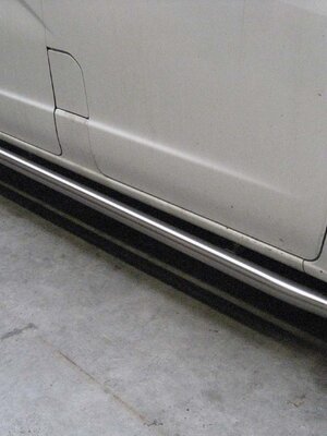 Sidebars RVS Nissan NV200 Mat TUV