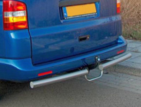 Mercedes Rearbar RVS geborsteld Mercedes Vito vanaf 2014 uitvoering met trekhaak