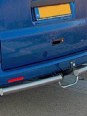 Rearbar RVS geborsteld Mercedes Vito vanaf 2014 uitvoering met trekhaak