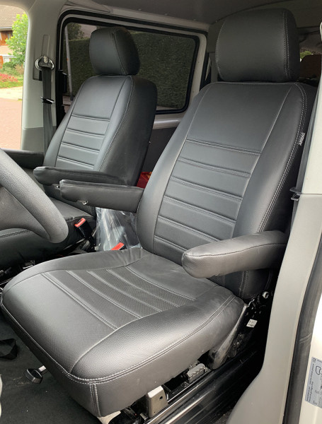 Stoelhoezen Volkswagen T6 Stoel/Stoel combinatie