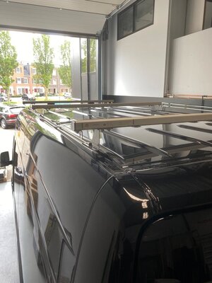 Aluminium allesdragers Volkswagen Crafter H2 tot 2017 - middendrager