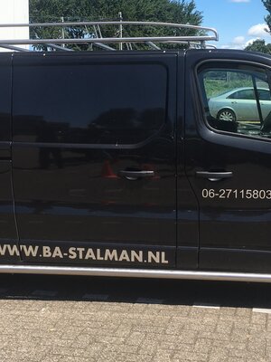 Imperiaal RVS Nissan NV300 vanaf 2016 L1 H1 met deuren