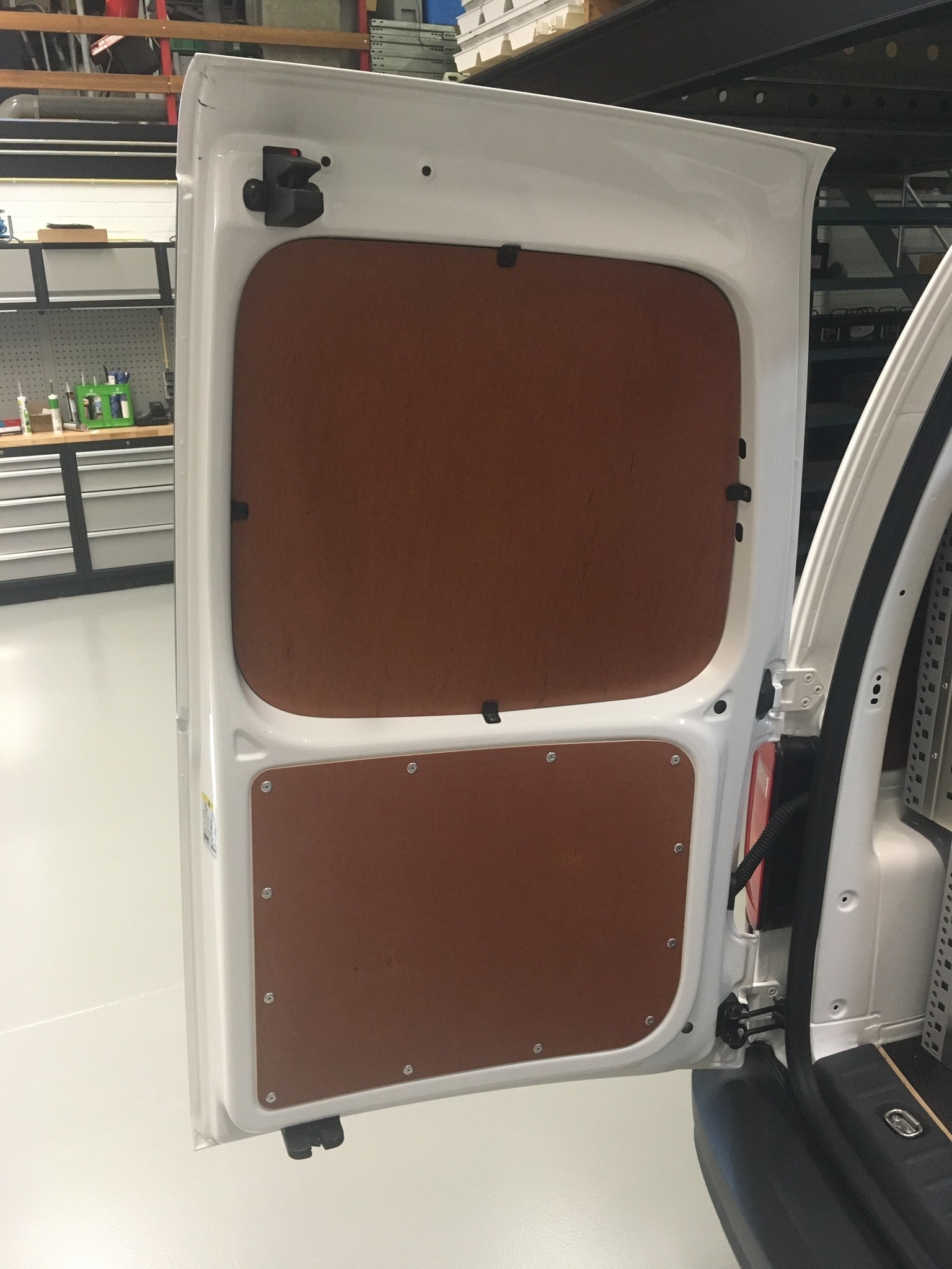 Deurpanelen Volkswagen Caddy Cargo achterdeuren bovenzijde 2 stuks