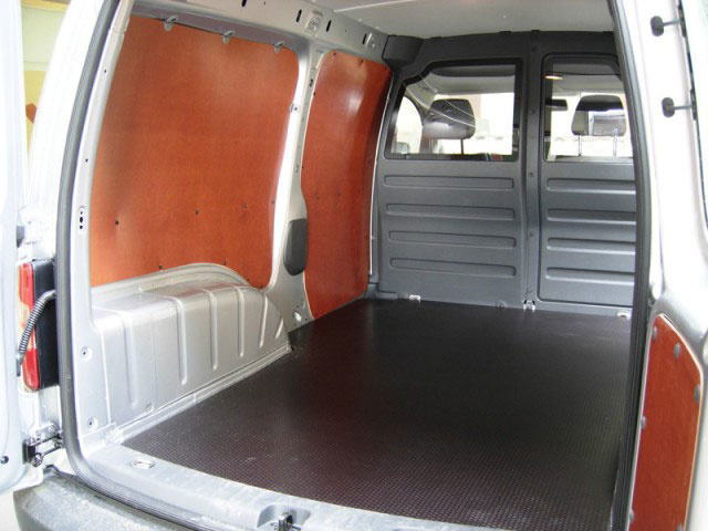 Wandbetimmering Volkswagen Caddy Cargo Maxi L2 uitvoering met enkele schuifdeur