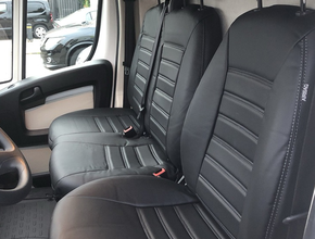 Volkswagen Stoelhoezen Volkswagen Crafter vanaf 2017 Comfortline stoel en duobank combinatie