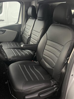 Stoelhoezen Opel Vivaro vanaf 2019 Stoel/Bank combinatie