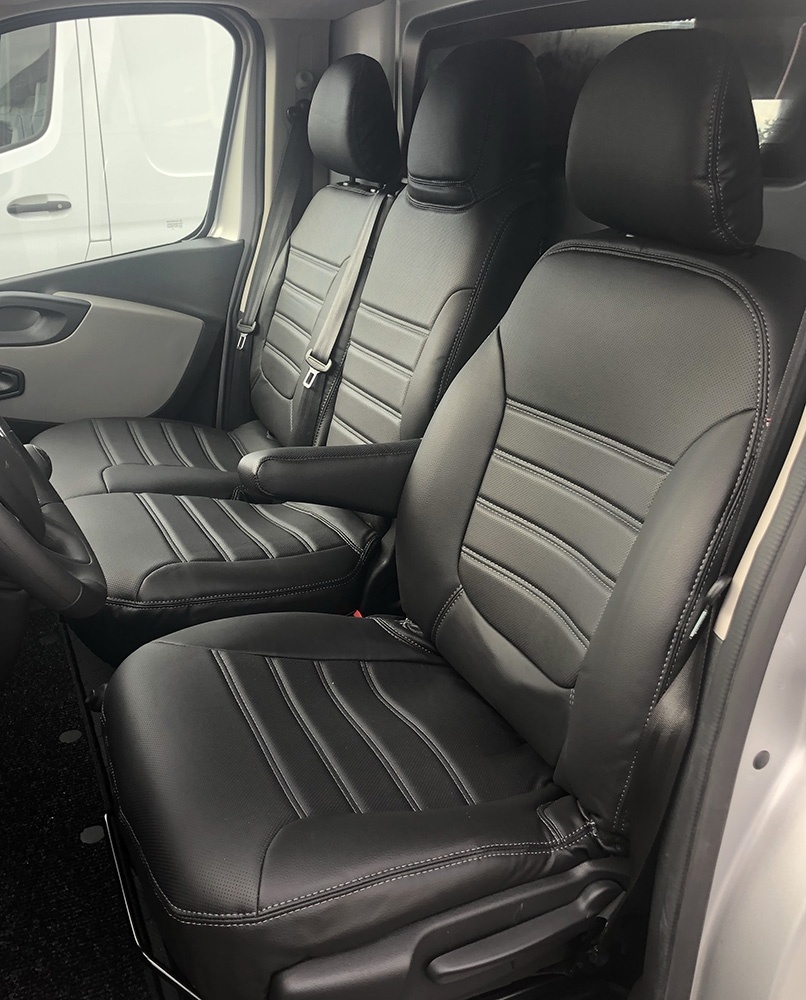 Stoelhoezen Opel Vivaro vanaf 2019 Stoel/Bank combinatie