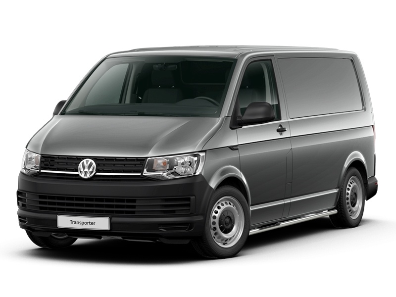 Sidebars RVS hoogglans Volkswagen T6.1 met steps