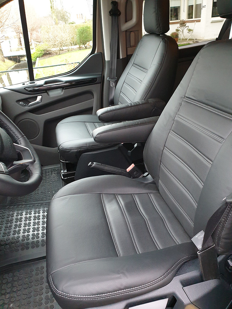 Stoelhoezen Ford Transit Custom Stoel/Stoel combinatie