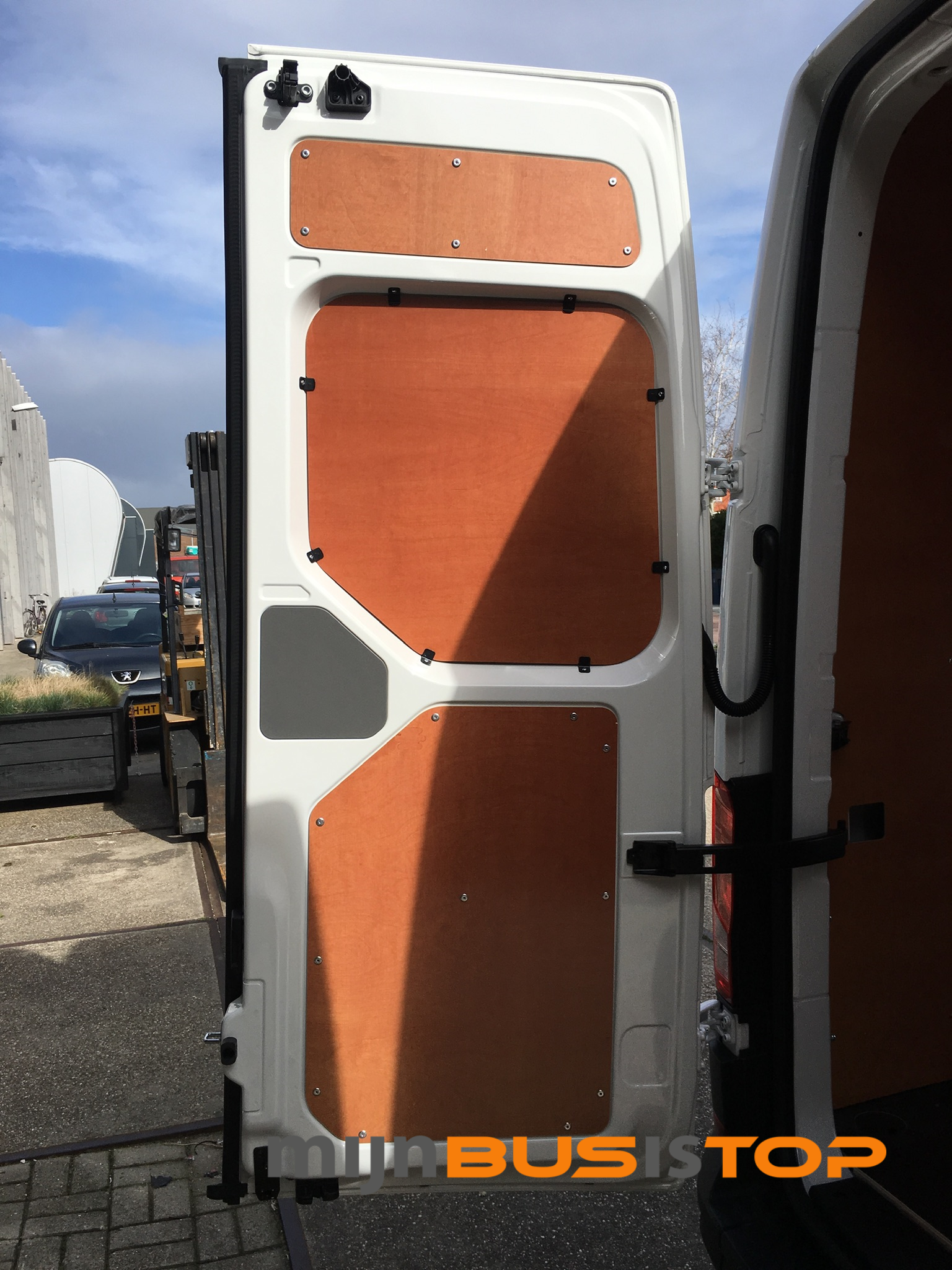 Deurpanelen Volkswagen Crafter vanaf 2006 complete set enkele schuifdeur