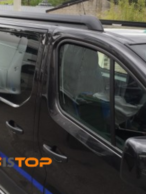 Aluminium blackline roofrail systeem