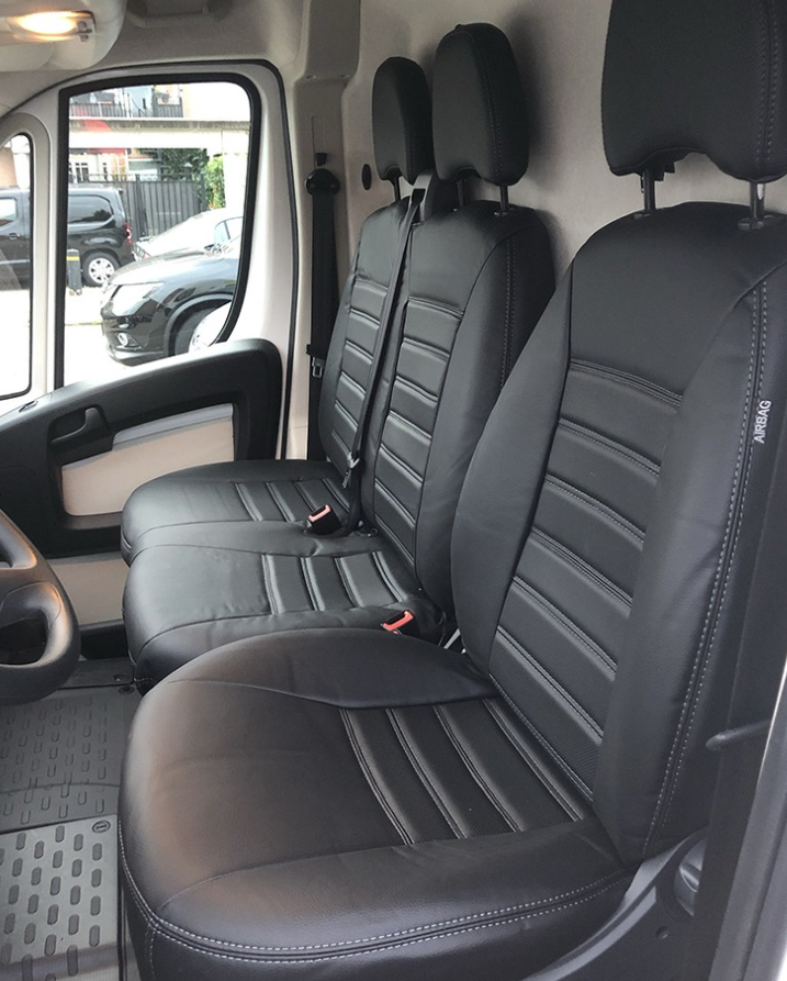 Stoelhoezen Fiat Ducato vanaf 2006 dubbele cabine
