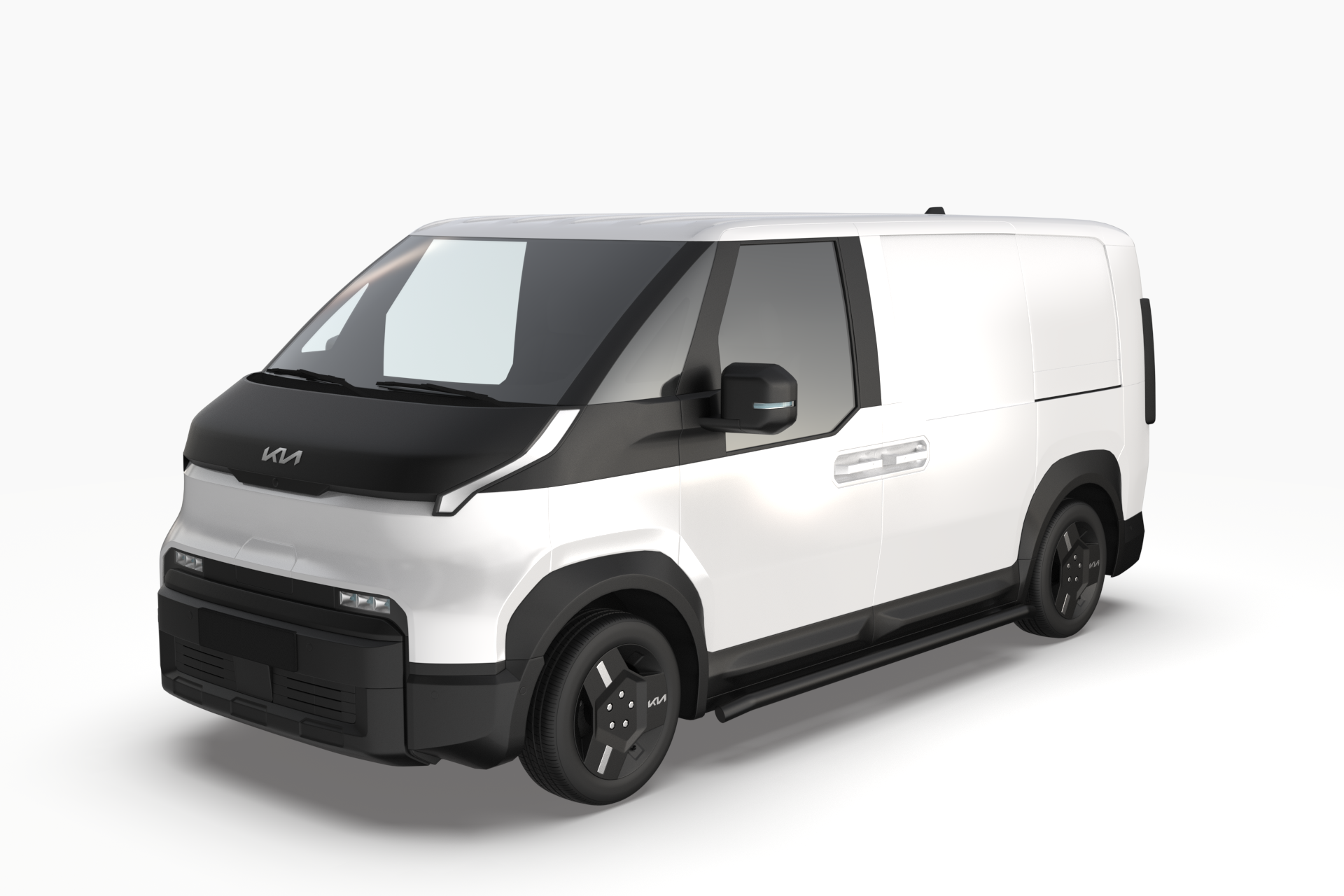 Sidebars zwart Kia PV5 Cargo