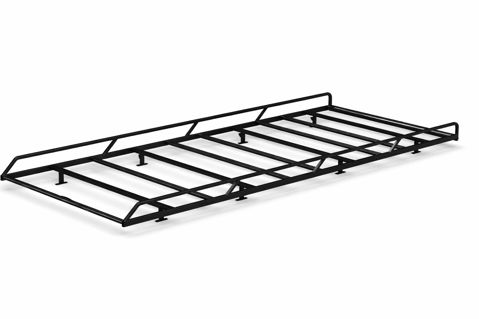 Zwart imperiaal Volkswagen T6 inclusief opsteekrol