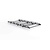 Ford Aluminium zwart imperiaal Rhino Ford Transit Custom vanaf 2024