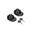 universeel GATELOCK T-lock beveiligingsslot - slamlock - set van 3 sloten - mat zwart