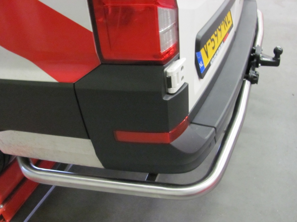 Volkswagen Rearbar RVS  Volkswagen Crafter vanaf 2017