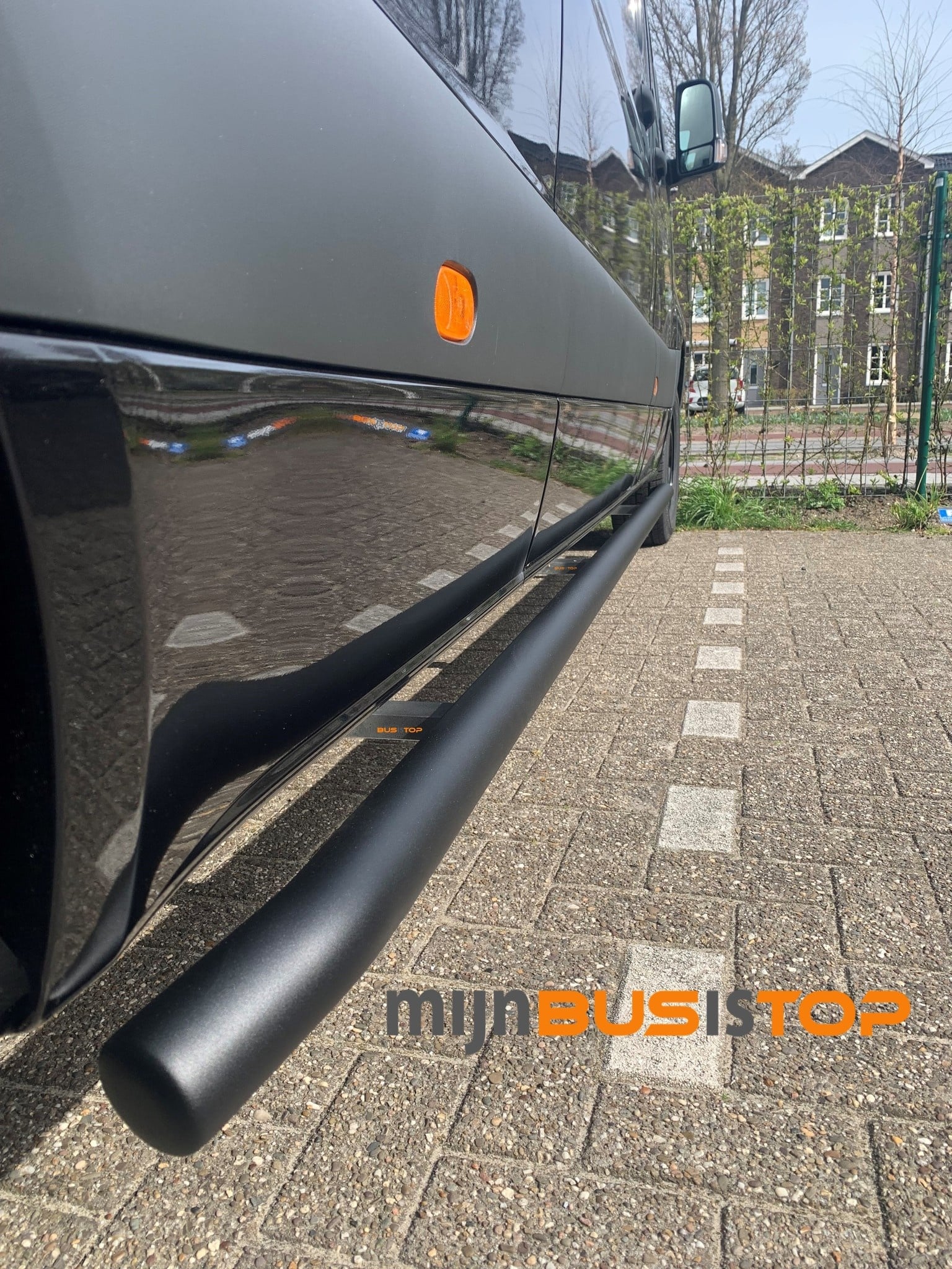 Nissan Sidebars zwart RVS Nissan Interstar vanaf 2024