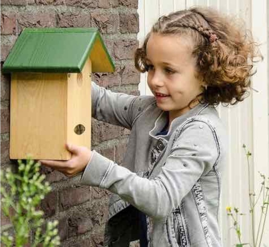 Nestkast voor de huismus