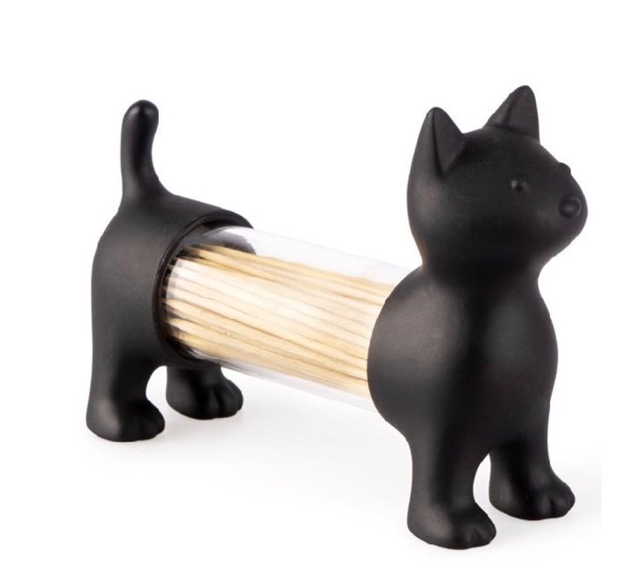 Tooth pickholder and shaker cat