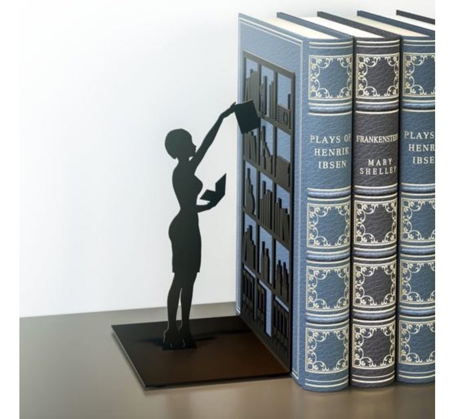 Bookend the library