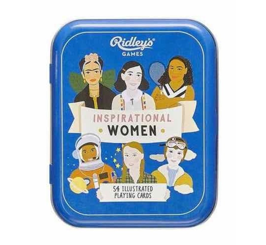 Inspirational women speelkaarten