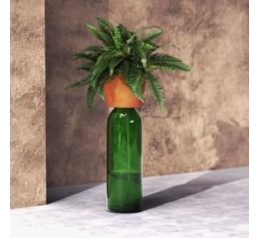 Bottle planter