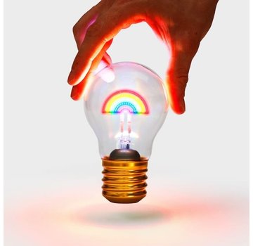 Cordless Rainbow Lightbulb