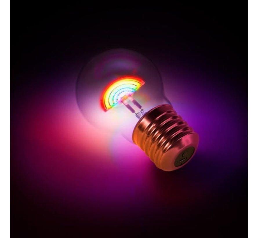 Cordless Rainbow Lightbulb