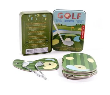 Kikkerland Golf in a tin