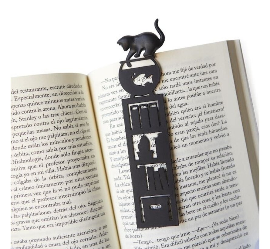 Bookmark fishing cat