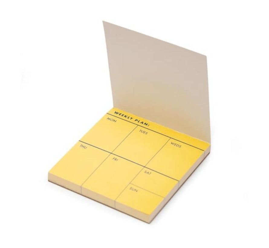 Set of 3 Sticky Note Memo Pads