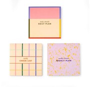 Kikkerland Set of 3 Sticky Note Memo Pads