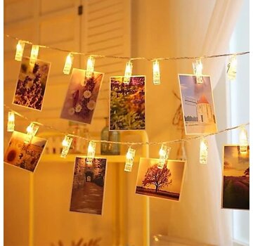 Verlichte fotoclips