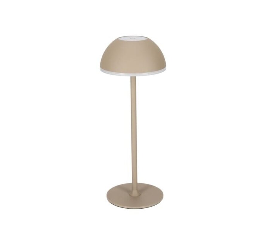 Led Tafellamp beige